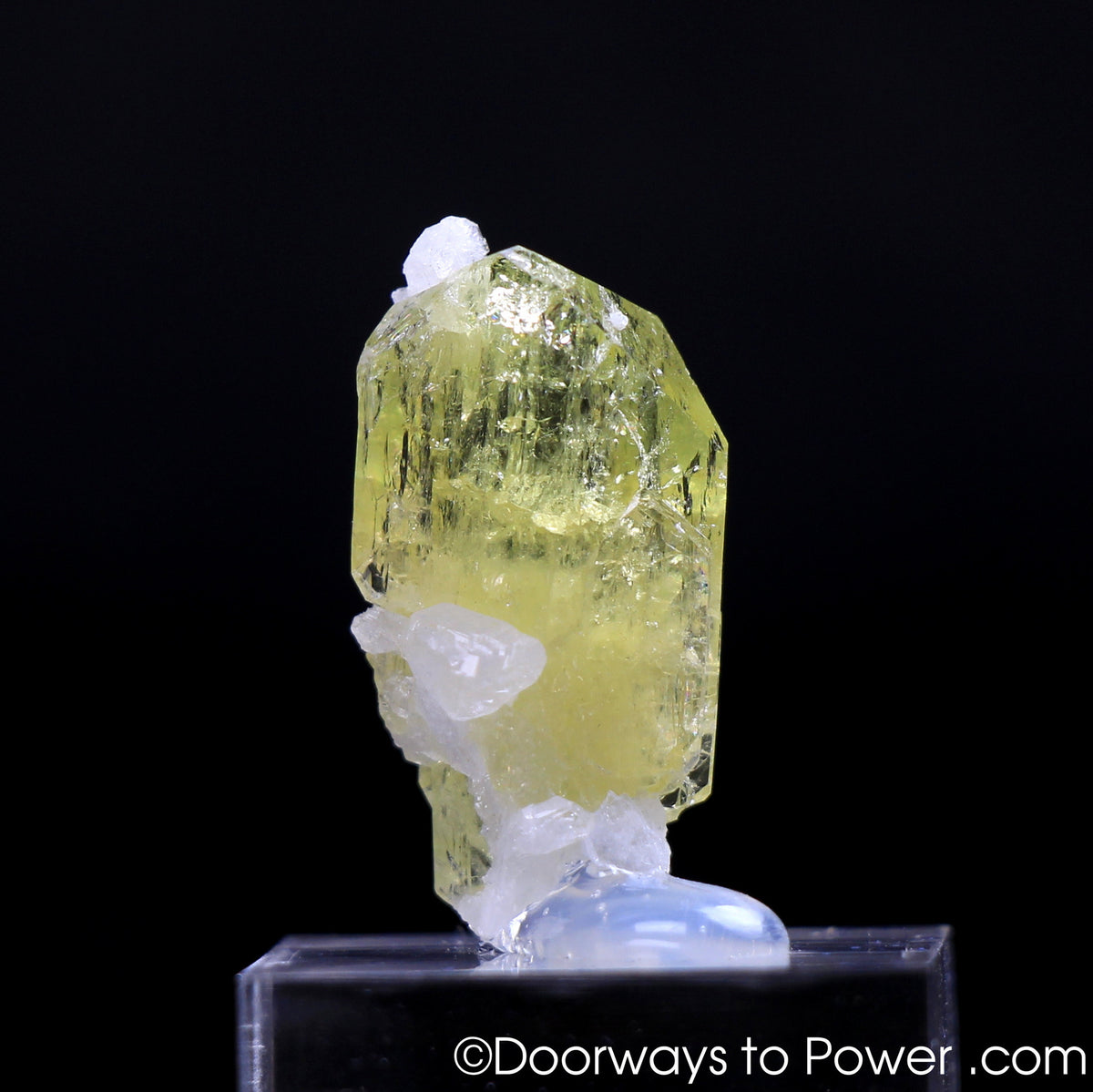 Brazilianite with Albite and Muscovite Specimen