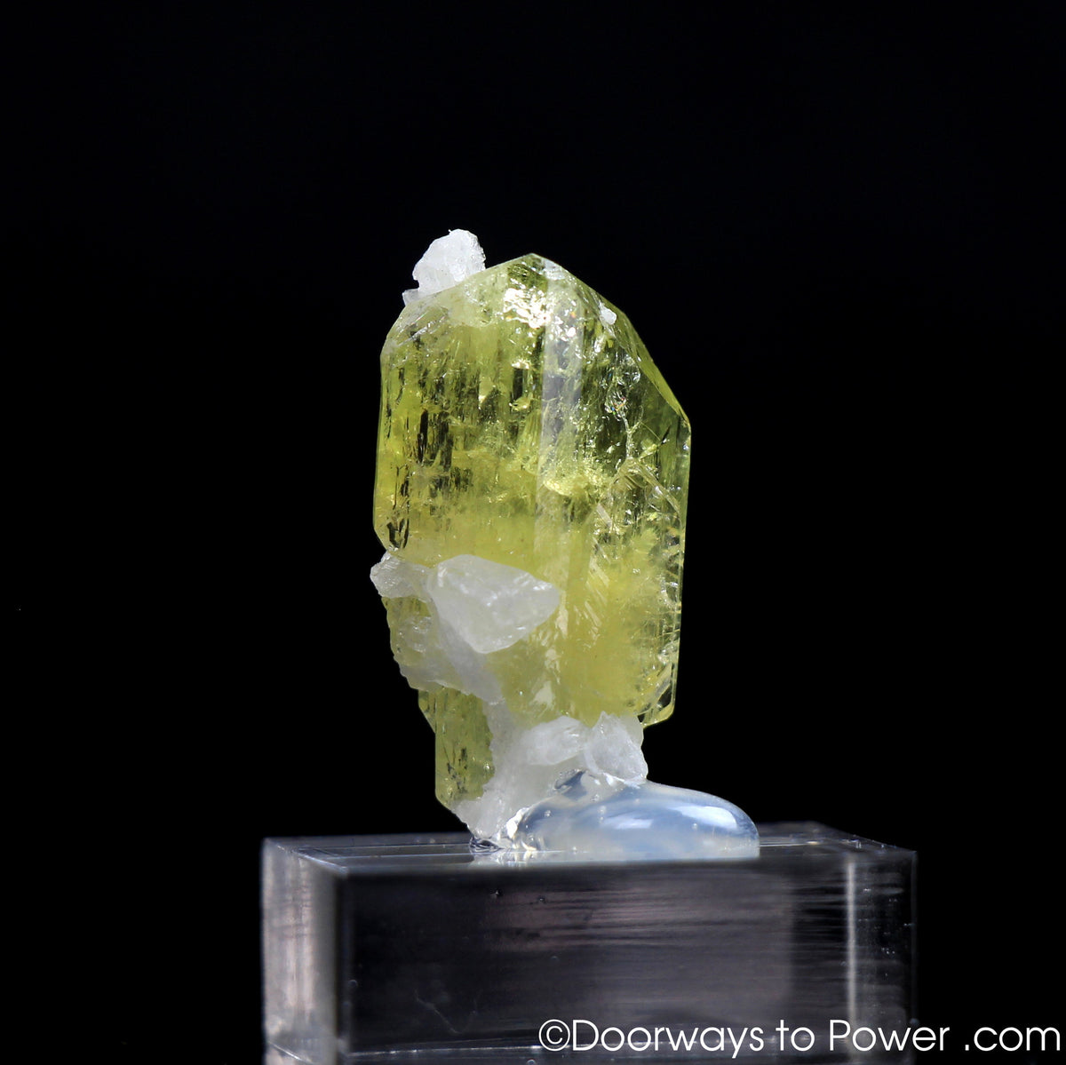 Brazilianite with Albite and Muscovite Specimen