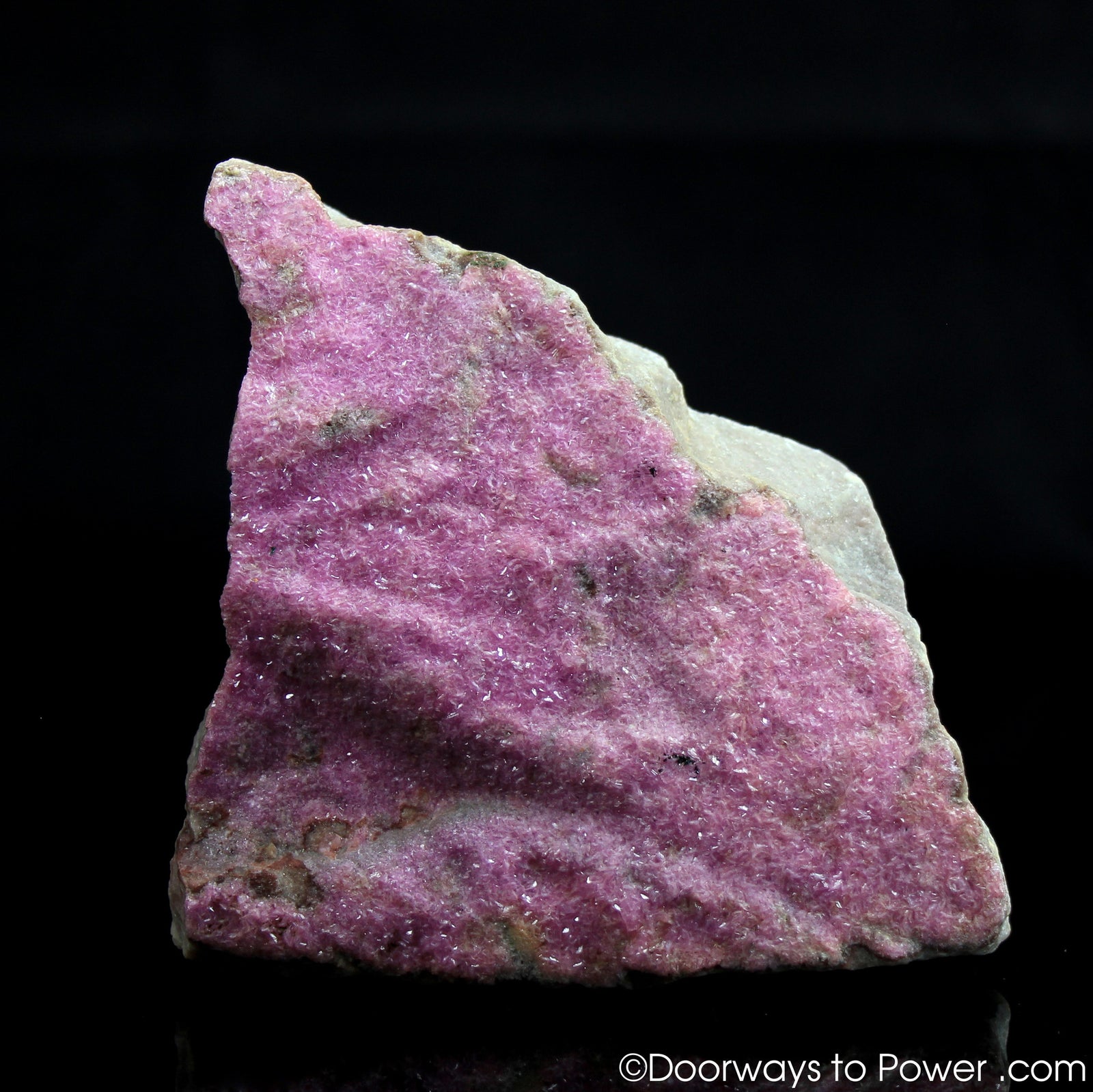 Cabalto Calcite Pink Druzy Crystal Specimen A +++