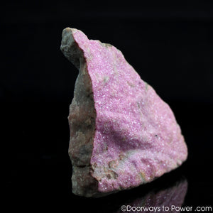 Cabalto Calcite Pink Druzy Crystal Specimen A +++
