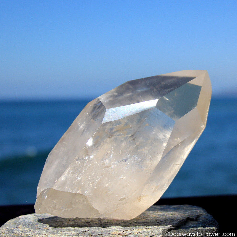 Lemurian Seed Quartz Crystal 'OLDER WORLDS' w/ Pleiadian Starbrary Channeling Time Link