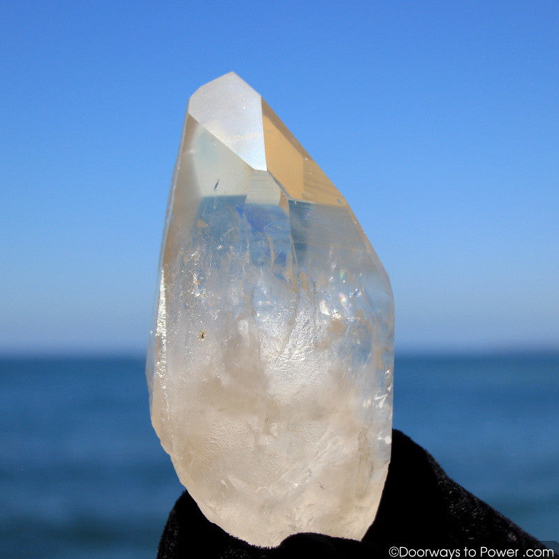 Lemurian Seed Quartz Crystal 'OLDER WORLDS' w/ Pleiadian Starbrary Channeling Time Link