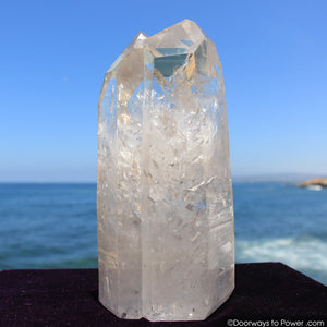 Rare 9.5" Lemurian Seed Tantric Twin Flame 'SACRED UNION' Pleiadian Starbrary Dow Crystal