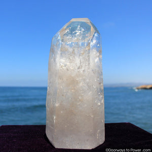 Rare 9.5" Lemurian Seed Tantric Twin Flame 'SACRED UNION' Pleiadian Starbrary Dow Crystal