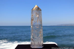 John of God Golden Citrine Smokey Quartz Combo Energy Crystal Tower Reserved for kiehoon