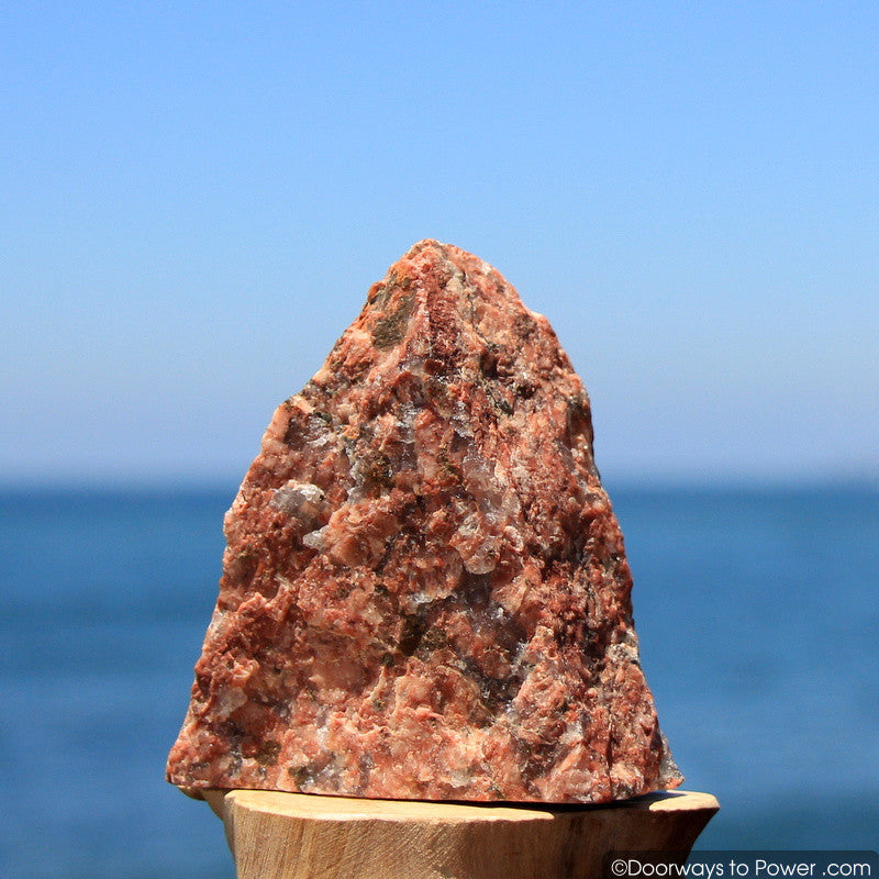 Rosophia Crystal Altar Stone 'Alchemical Transmutation' Azozeo Activated