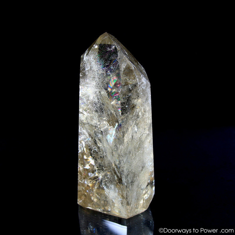 John of God Citrine Abundance & Prosperity Casa Crystal Point A ++++