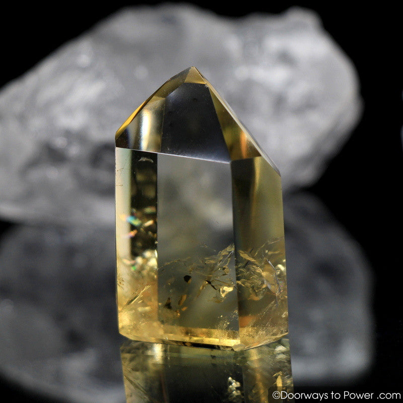 John of God Citrine Abundance Casa Crystal Point