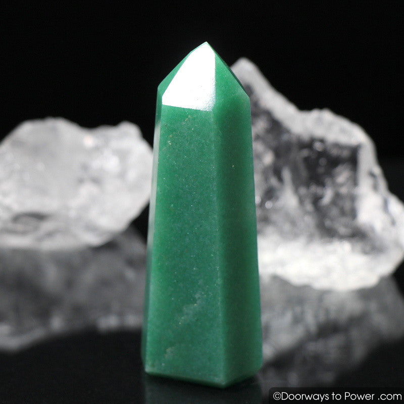 John of God Green Aventurine Crystal Point