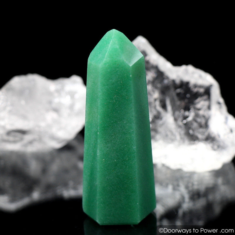 John of God Green Aventurine Crystal Point