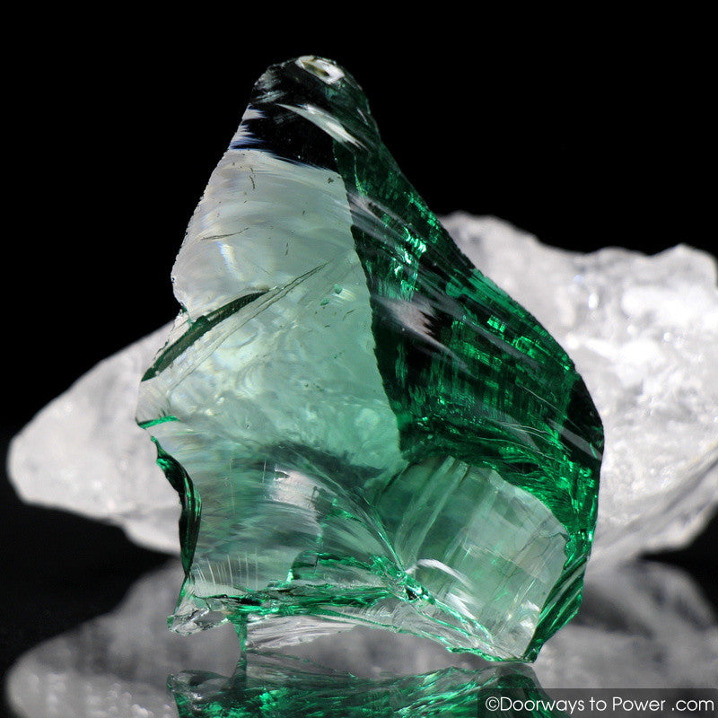 Emerald Shift Monatomic Andara Crystal 'Angel Wing'