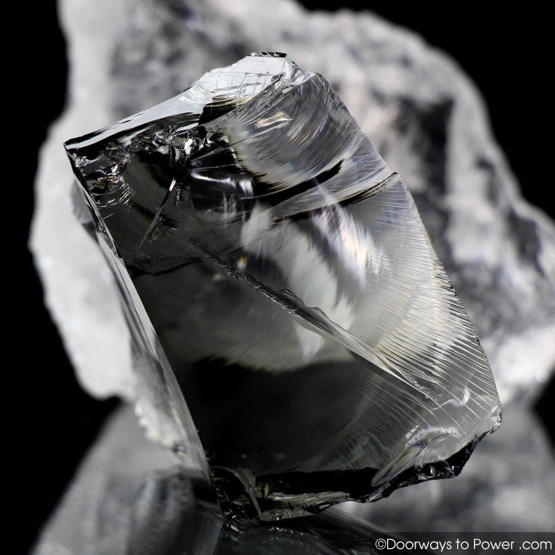 Iridium Black Monatomic Andara Crystal 'Mastery of the Mysteries'