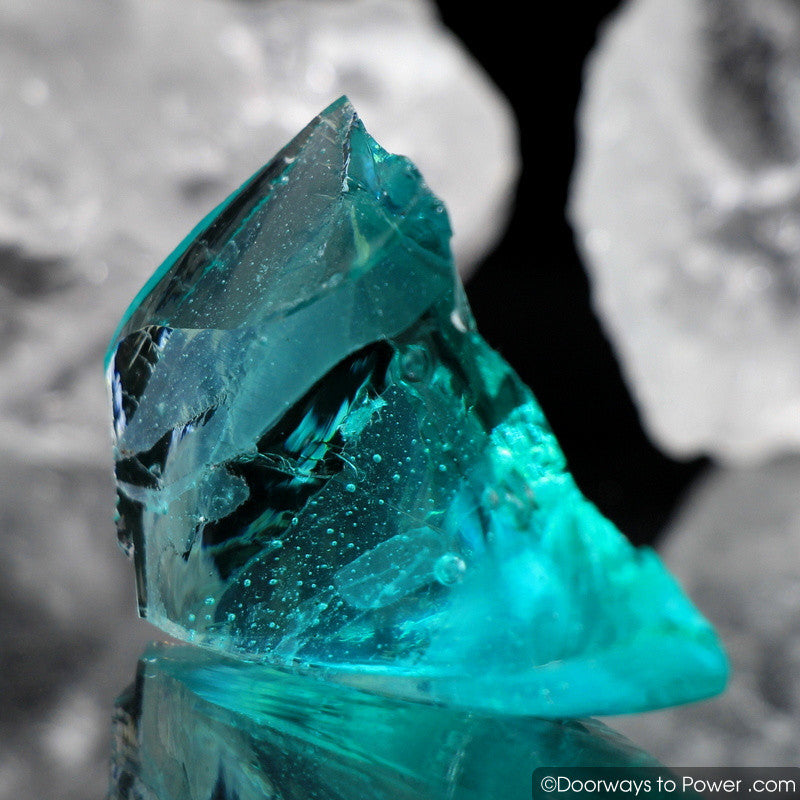 Cyan Angeles Andara Crystal 'Celestial Messenger'