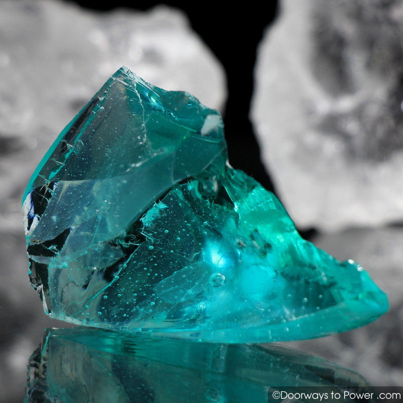 Cyan Angeles Andara Crystal 'Celestial Messenger'