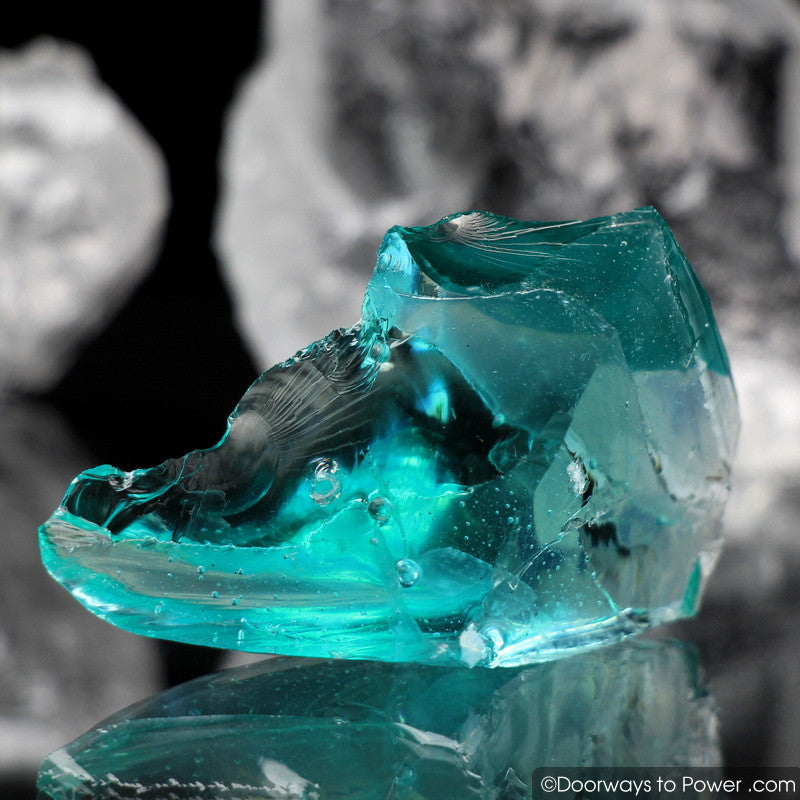 Cyan Angeles Andara Crystal 'Celestial Messenger'