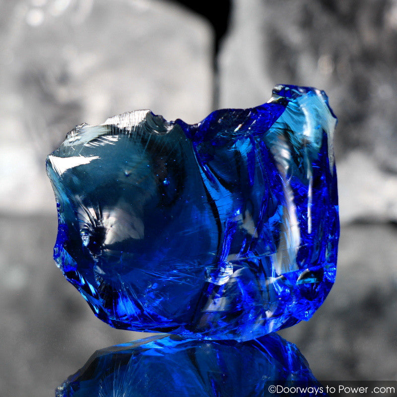 Electric Blue Atlantean Andara Crystal