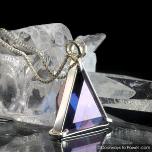 Tanzine Aura Quartz Star of David Vogel Crystal Pendant