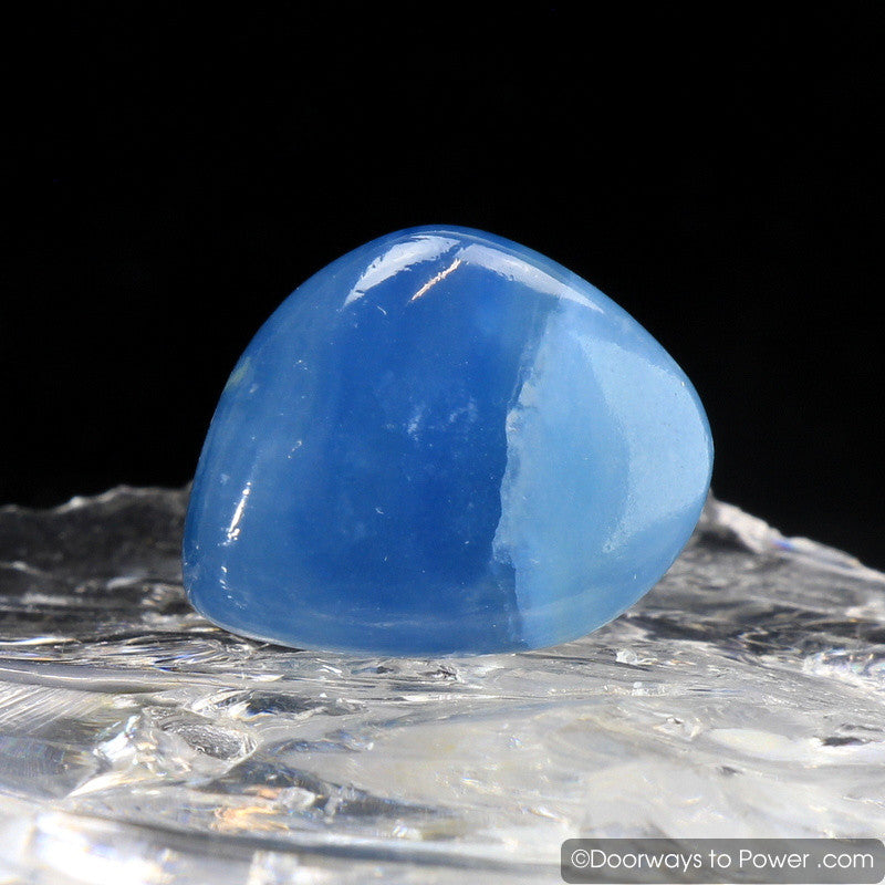 Lemurian Indigo Calcite Polished & Tumbled Crystal
