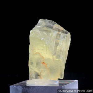 Yellow SANIDINE Specimen Abundance Crystal w/ Rainbows  RARE