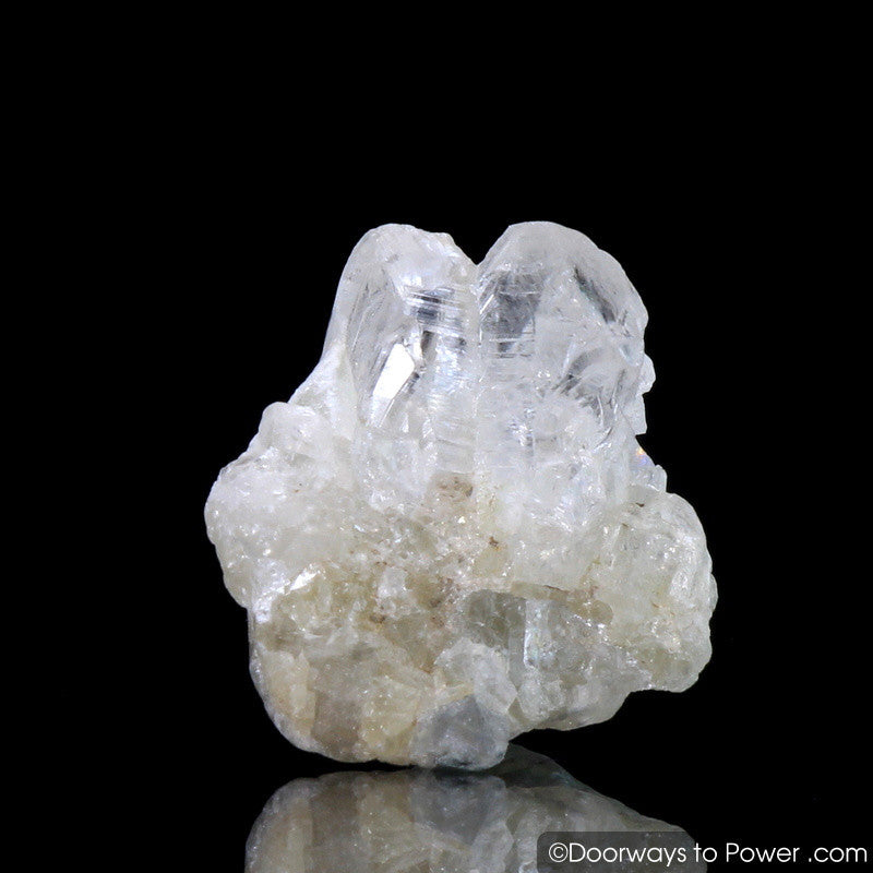 Russian Phenacite Ascension 7 Twin Crystal