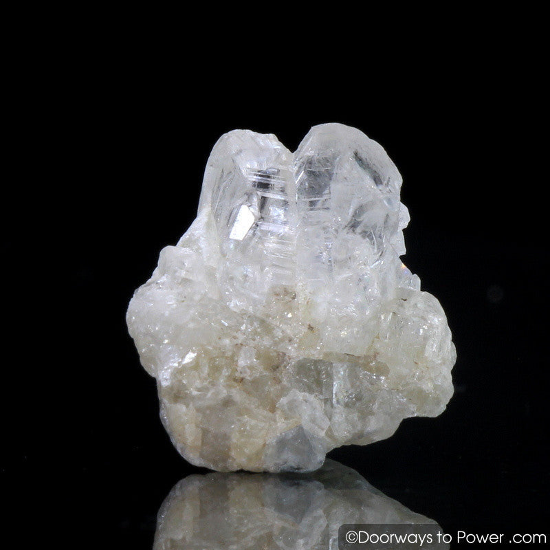 Russian Phenacite Ascension 7 Twin Crystal