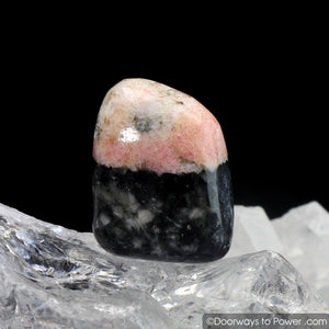 Tugtupite Crystal Polished & Tumbled Stone * Very Rare * Greenland