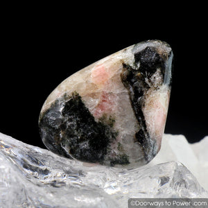 Tugtupite Crystal Polished & Tumbled Stone * Very Rare * Greenland