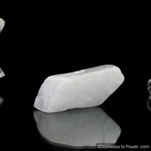 White Azeztulite Tumbled Stone Crystal Azozeo Polished