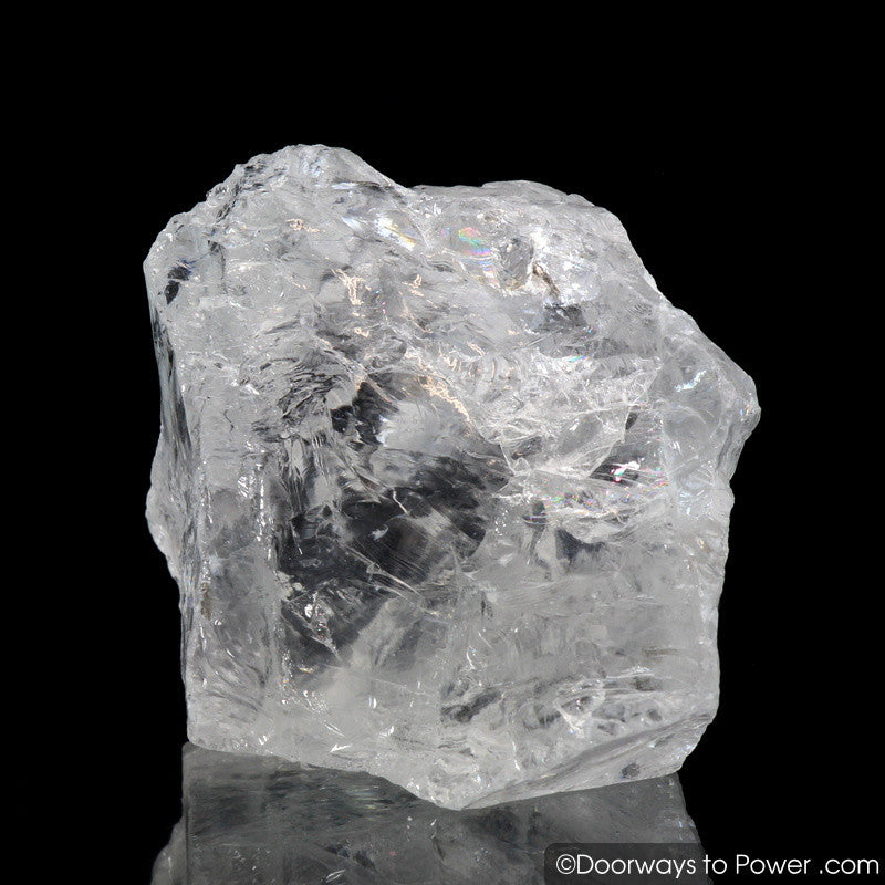 Satyaloka Clear Azeztulite Pleiaidan Starbrary Crystal