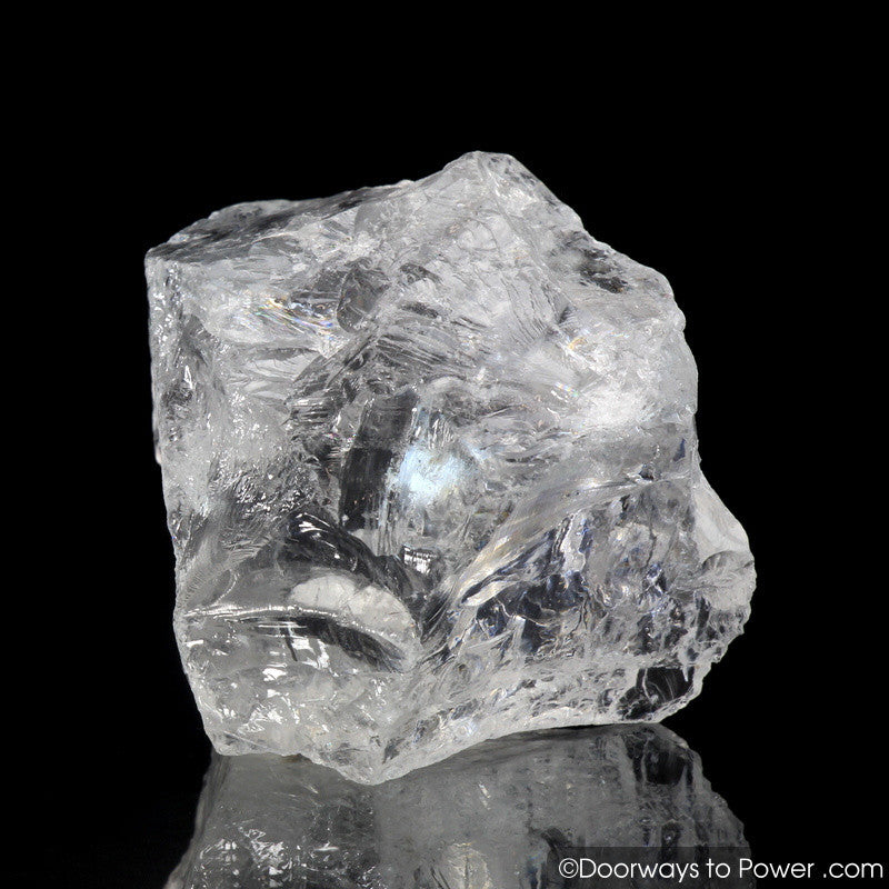 Satyaloka Clear Azeztulite Pleiaidan Starbrary Crystal