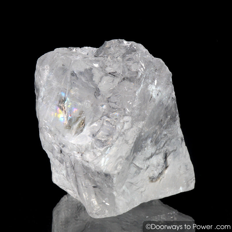 Satyaloka Clear Azeztulite Pleiaidan Starbrary Crystal