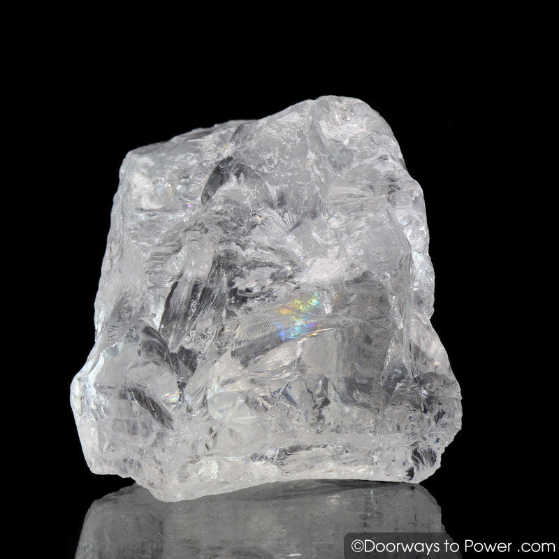 Satyaloka Clear Azeztulite Pleiaidan Starbrary Crystal