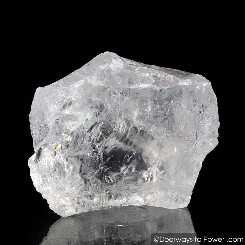 Satyaloka Clear Azeztulite Pleiaidan Starbrary Crystal