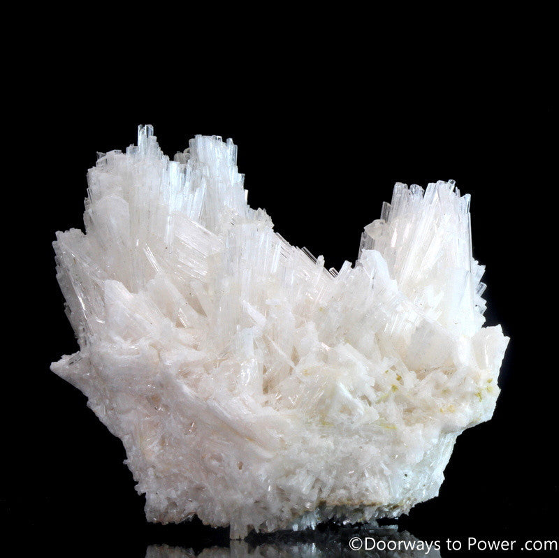 Fine Scolecite Crystals Cluster Synergy 12 Stones 'Inner Peace'