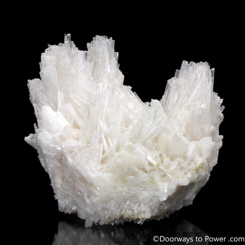 Fine Scolecite Crystals Cluster Synergy 12 Stones 'Inner Peace'