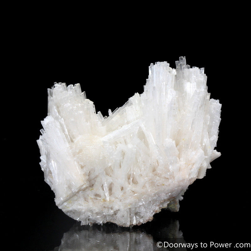 Fine Scolecite Crystals Cluster Synergy 12 Stones 'Inner Peace'