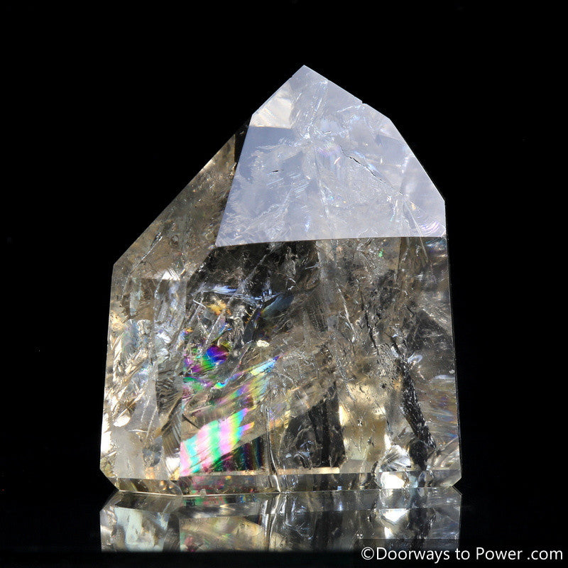 John of God Citrine Abundance Casa Crystal Point 'Manifest Spirit'