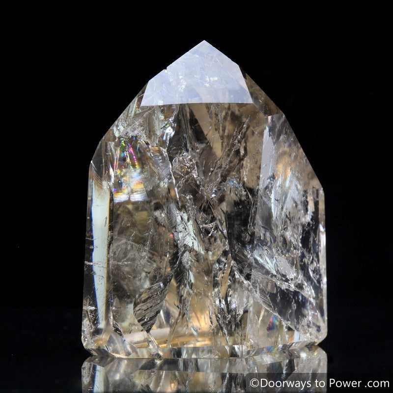 John of God Citrine Abundance Casa Crystal Point 'Manifest Spirit'