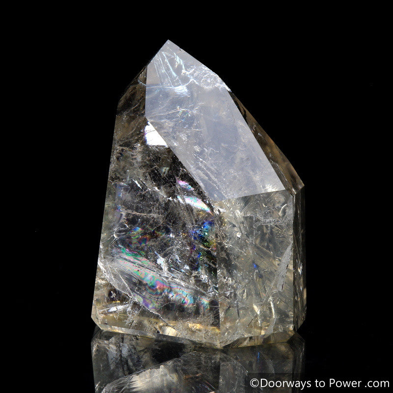 John of God Citrine Abundance Casa Crystal Point 'Manifest Spirit'