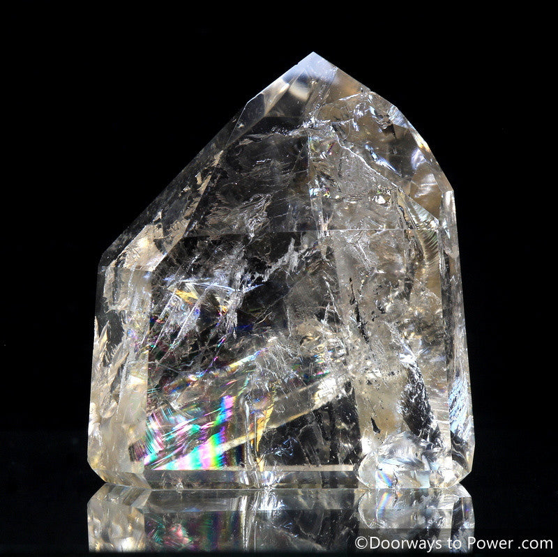 John of God Citrine Abundance Casa Crystal Point 'Manifest Spirit'