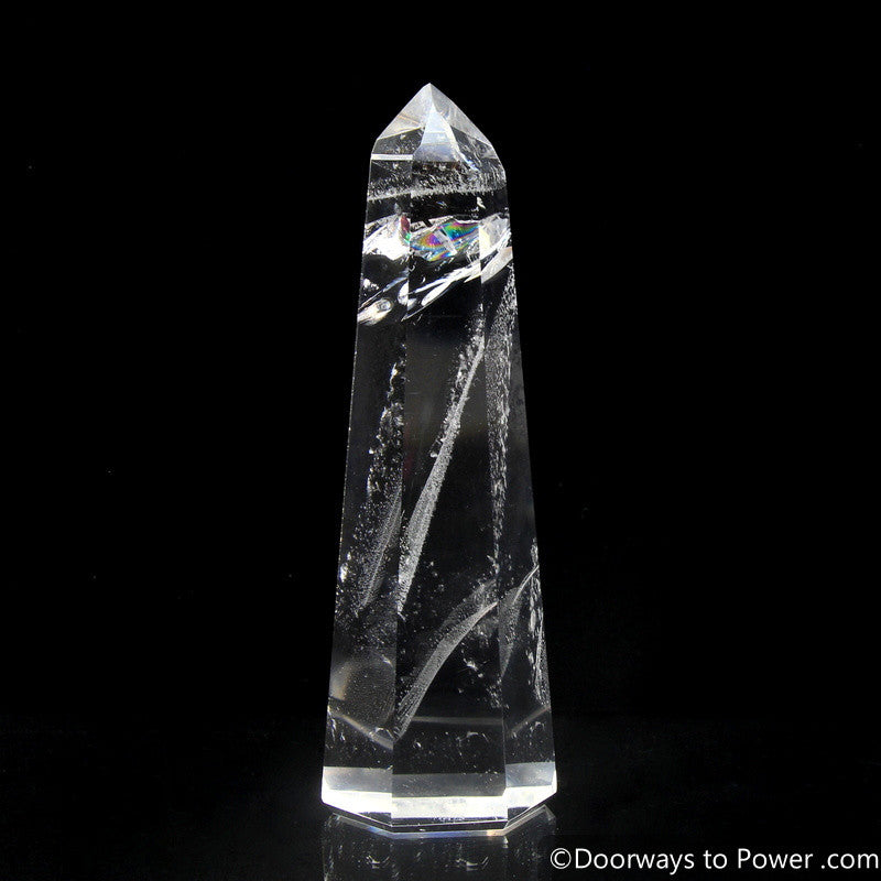 John of God Casa Crystal Point w/ Temple Heart Dow RARE