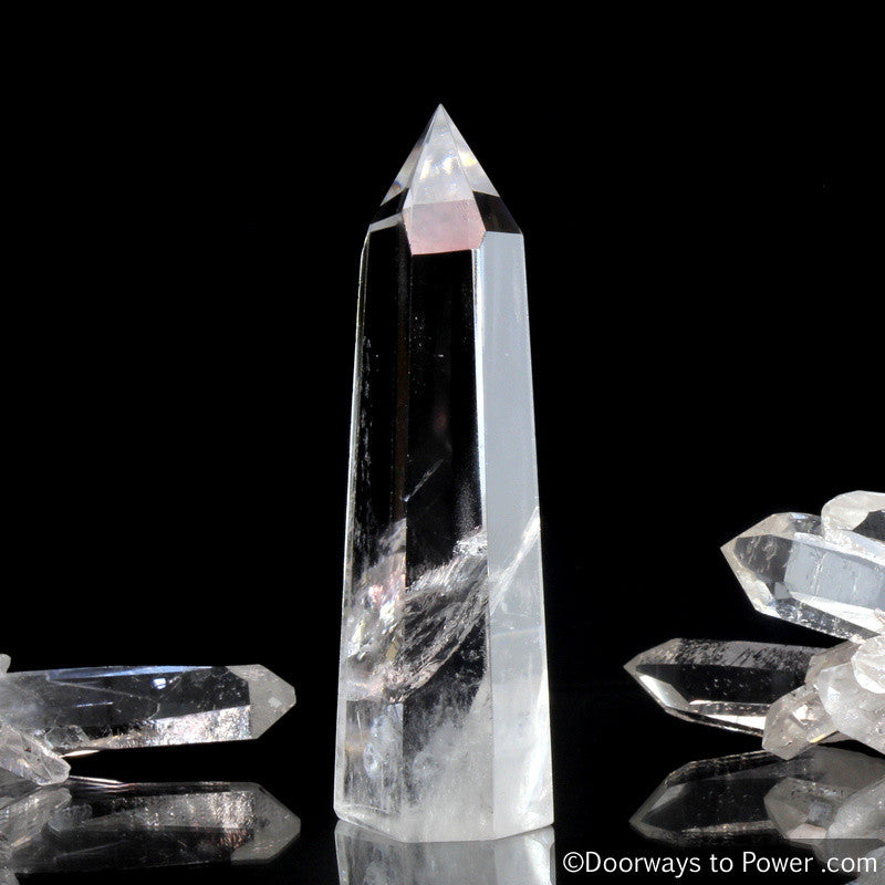 John of God Casa Crystal Point w/ Rainbows 'Manifest Spirit'