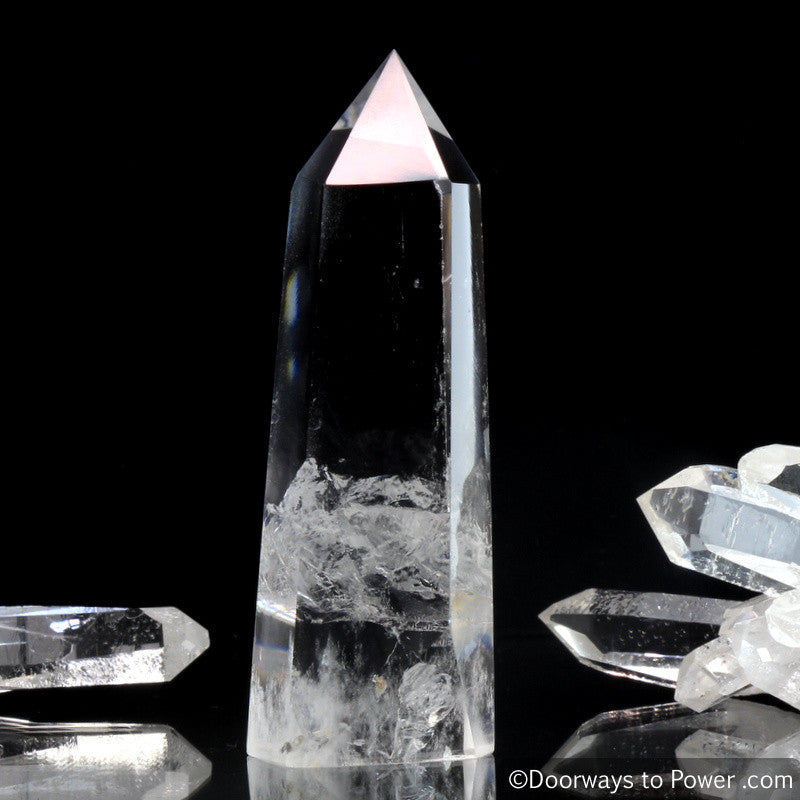 John of God Casa Crystal Point w/ Rainbows 'Manifest Spirit'