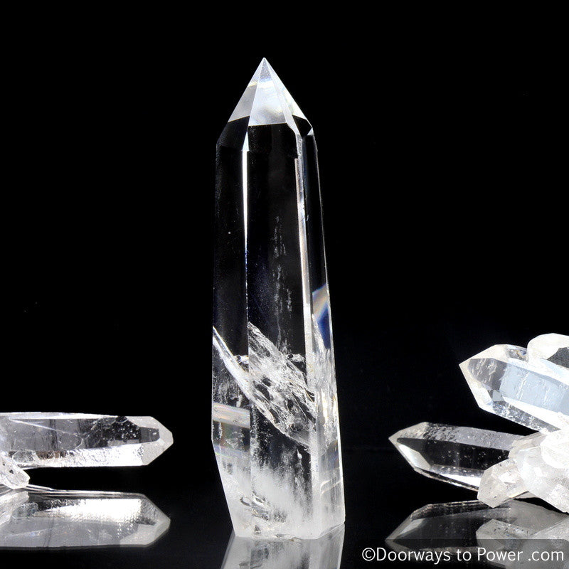 John of God Casa Crystal Point w/ Rainbows 'Manifest Spirit'