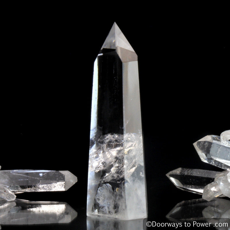 John of God Casa Crystal Point w/ Rainbows 'Manifest Spirit'