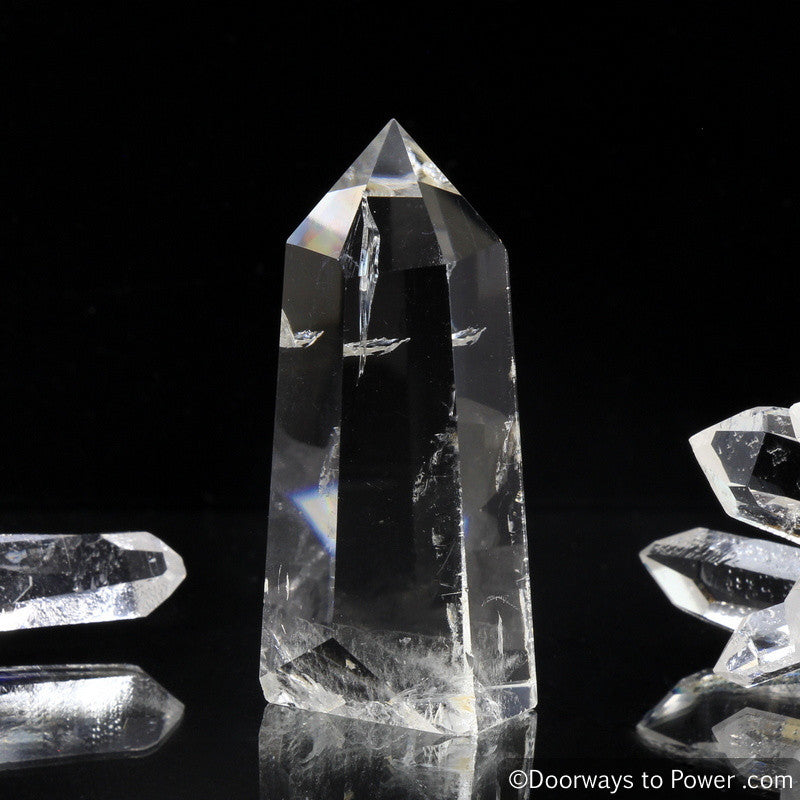 John of God Clear Quartz Generator Crystal Point