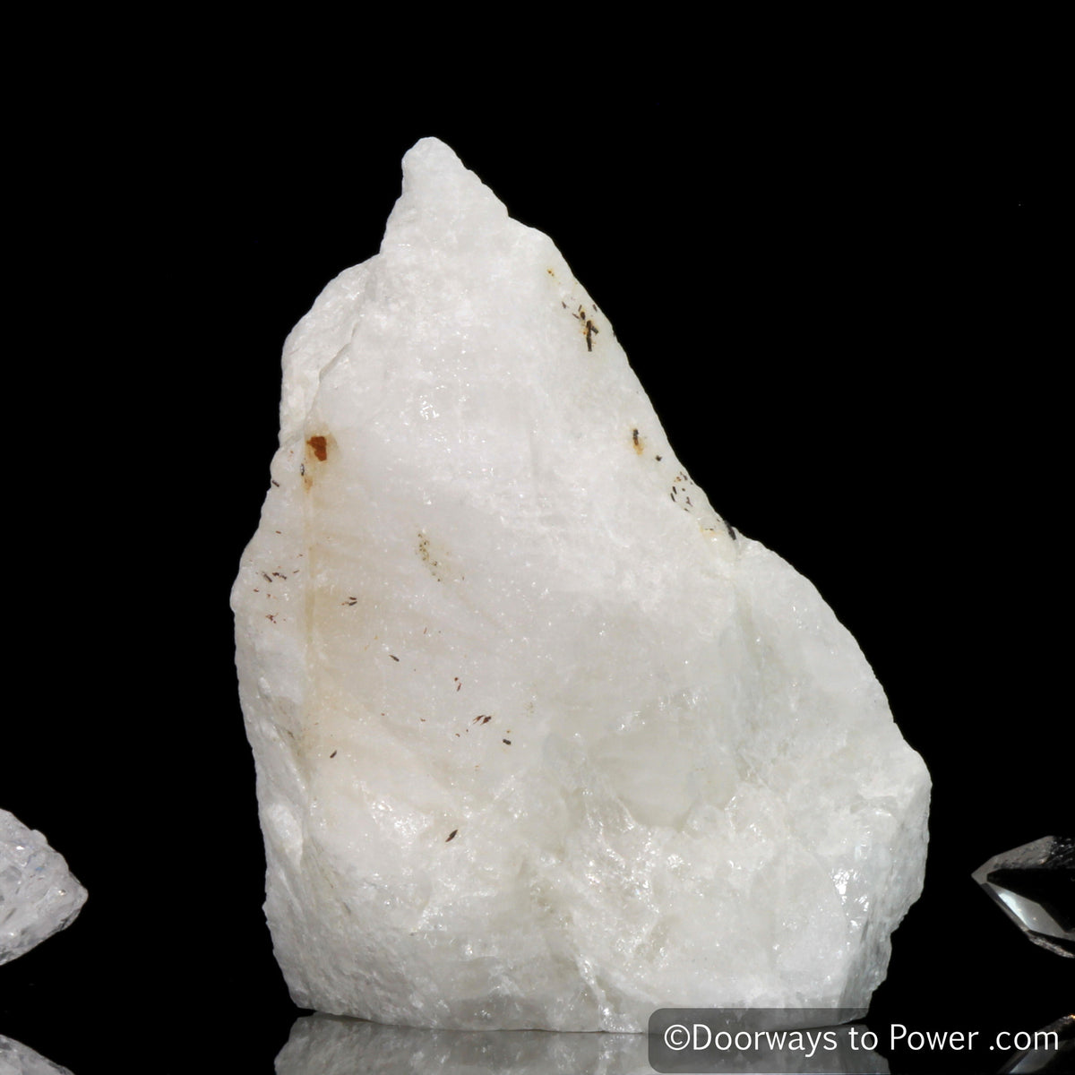 Original White Azeztulite Altar Stone 'Higher Realms' 2.9"