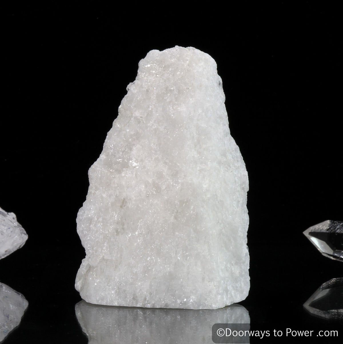 White Azeztulite Crystal Altar Stone