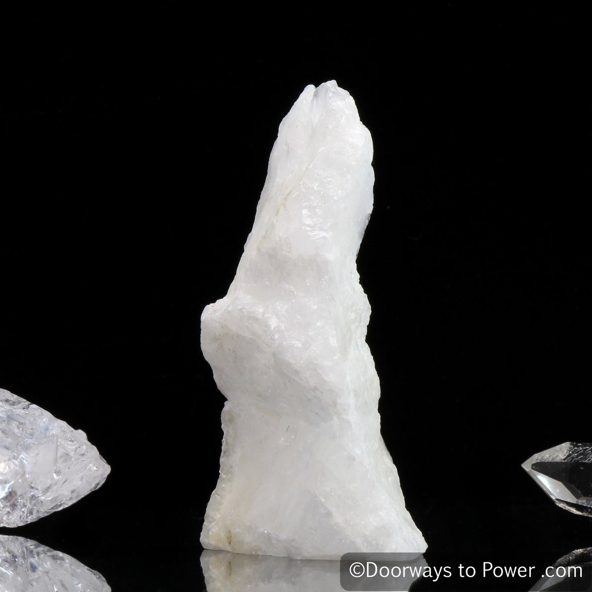 White Azeztulite Altar Stone Synergy 12 Crystal