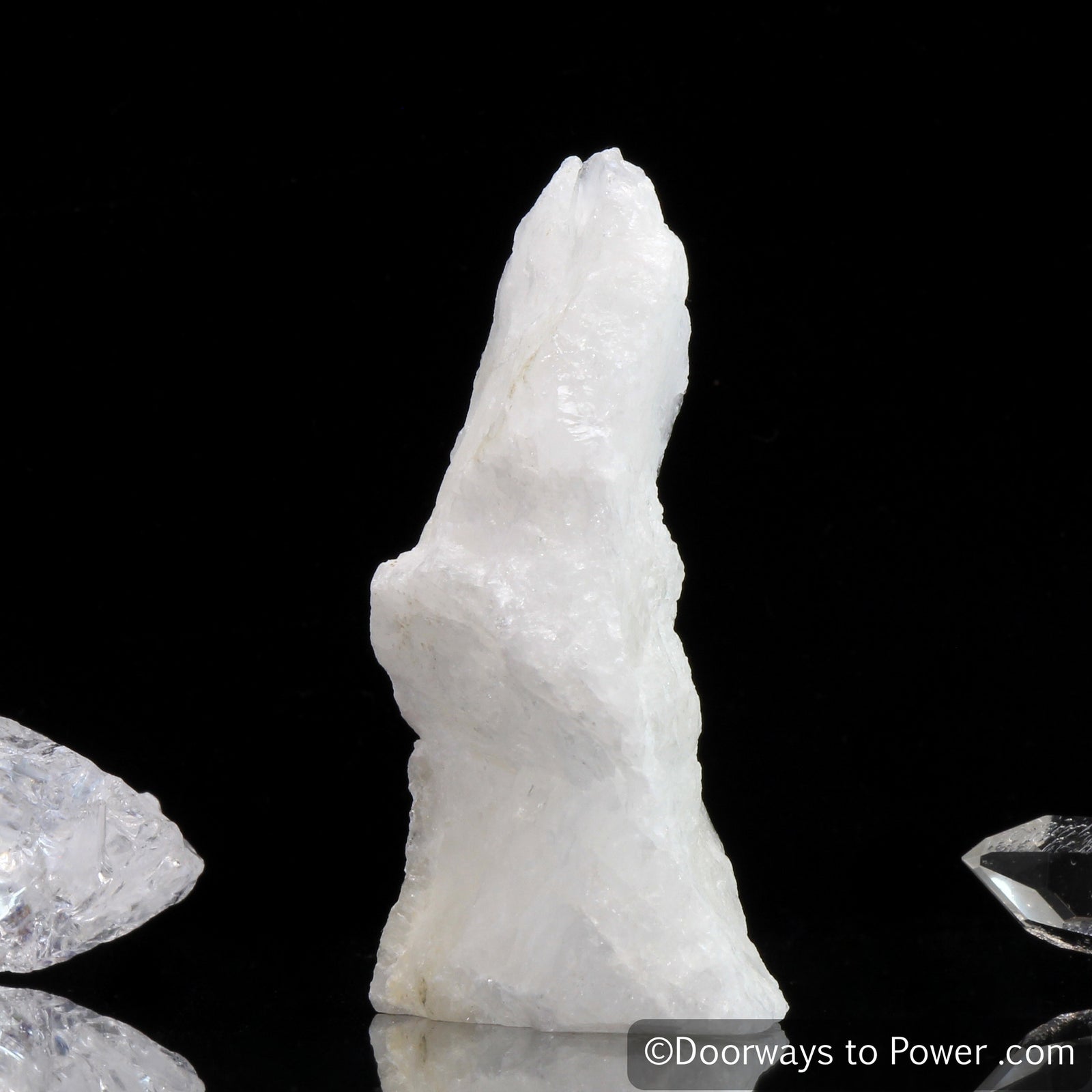 White Azeztulite Altar Stone Synergy 12 Crystal